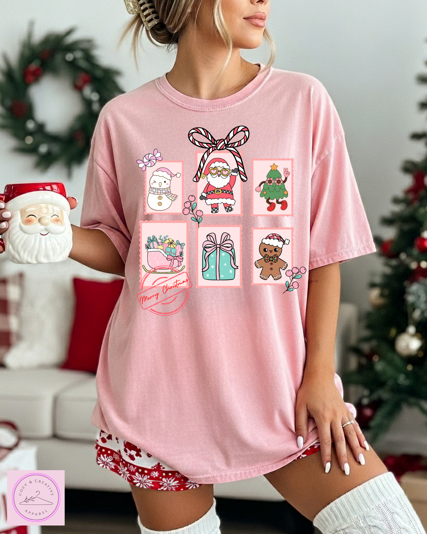 Christmas Stamps T-Shirt