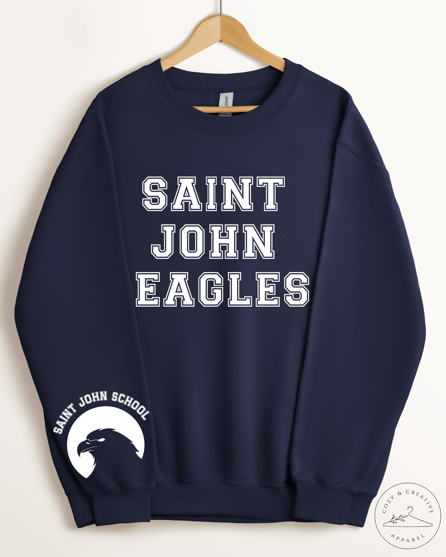 St. John School Crewneck Family Pack