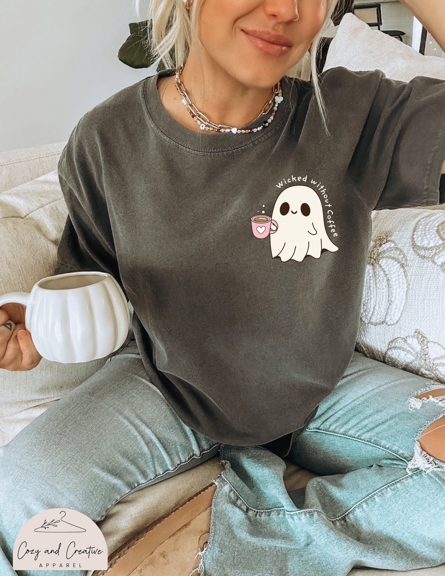 Wicked without coffee tee