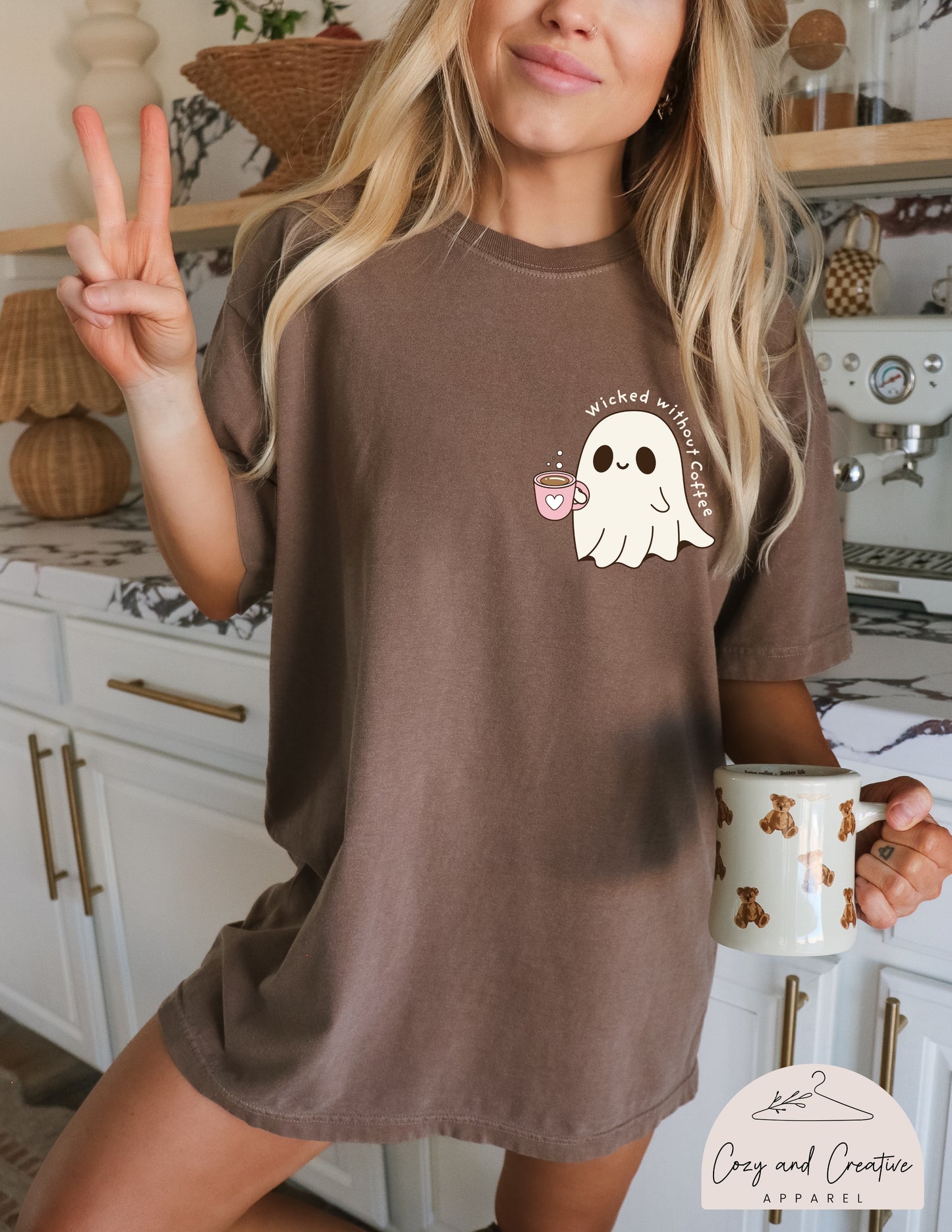 Wicked without coffee tee