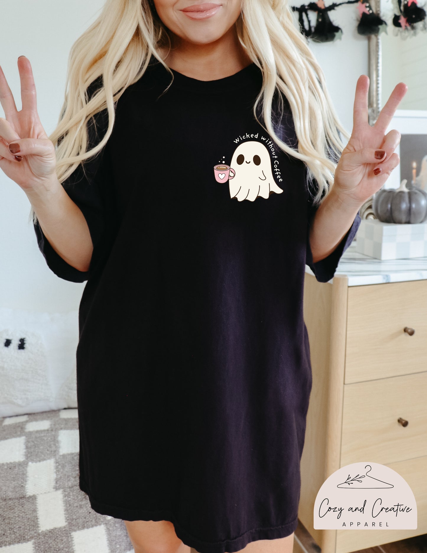 Wicked without coffee tee